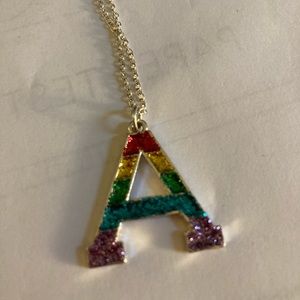 Pride Colors-Letter A